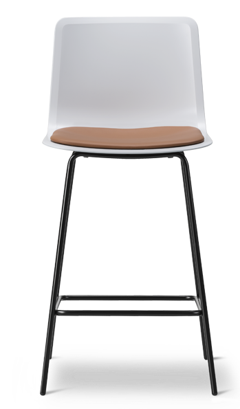 Pato 4 Leg Barstool Seat upholstered - Model 4306