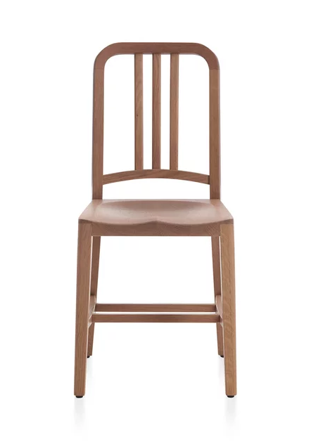 Navy Wood Chair