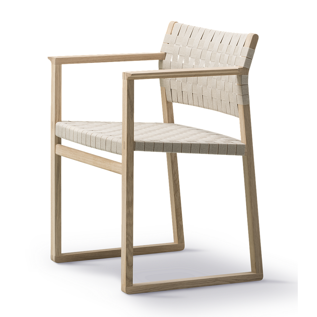 BM62 Armchair Linen webbing - Model 3362