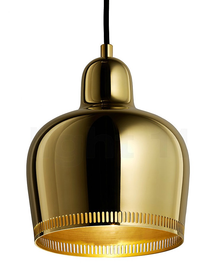 A330S Golden Bell - Pendant - Brass