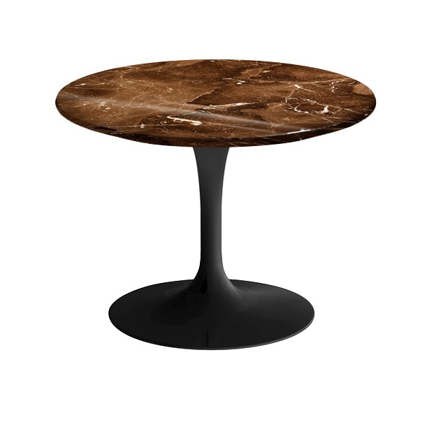 Saarinen Coffee Table 51 / Black / Rosso Rubino