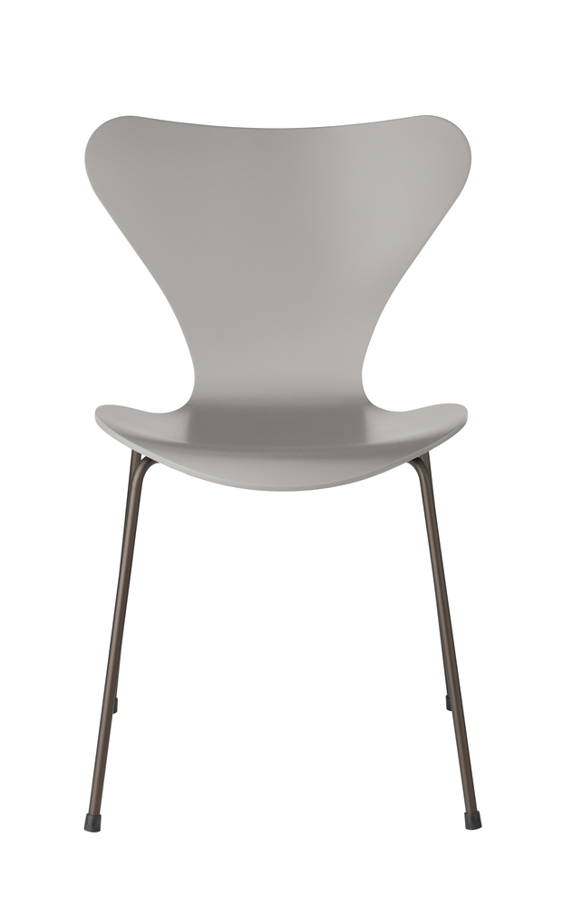 3107 - Series 7 Chair - Brown bronze - Lacquered Nine Grey