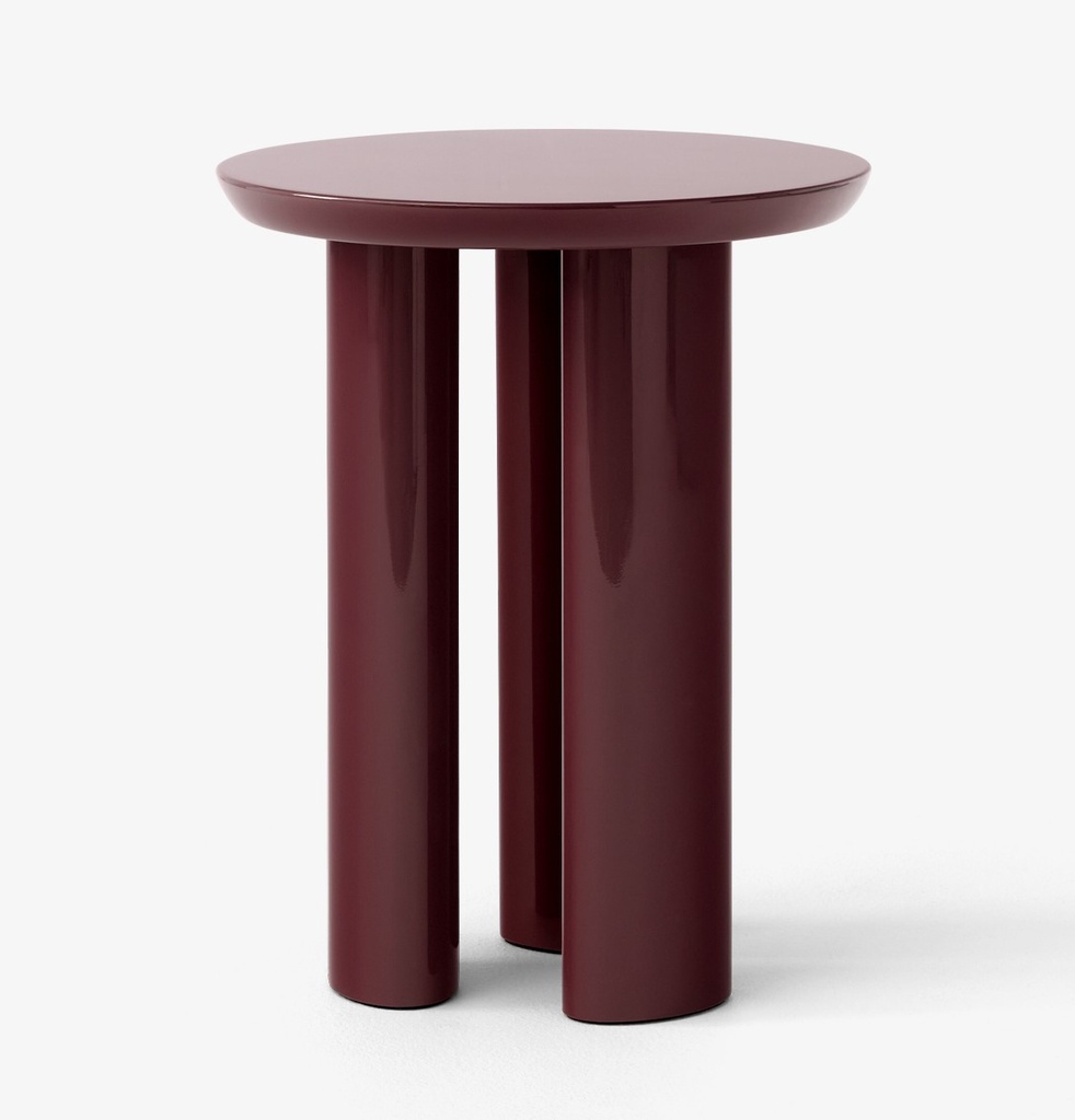 JA3 - Tung Coffee Table / Burgundy Red