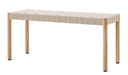 TK4 - Betty Bench / Oak / Natural webbing