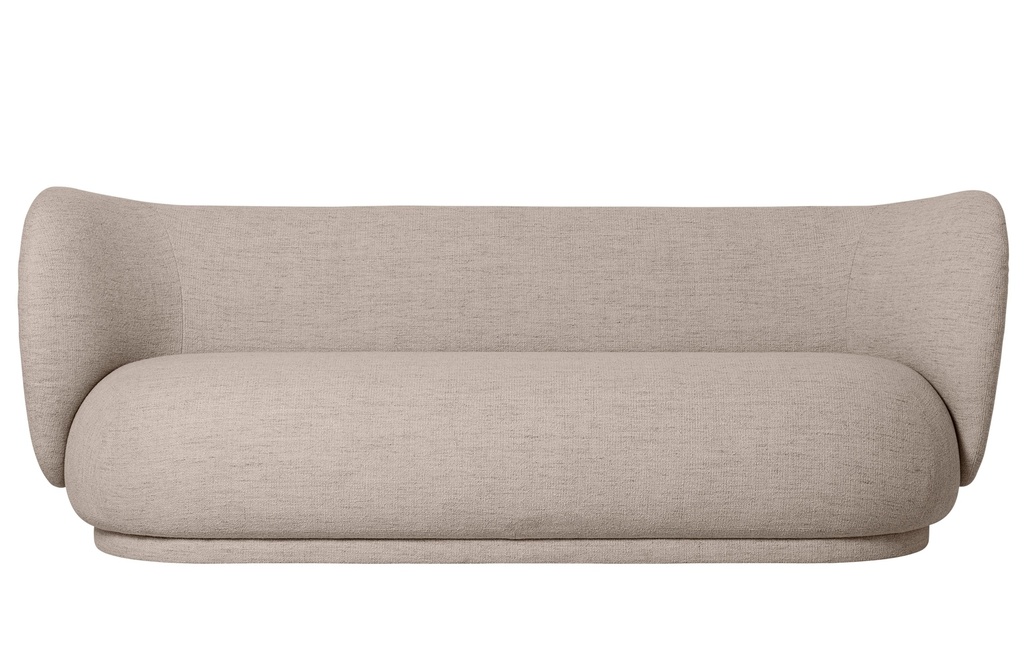 Rico Sofa 3-seater / Fabric Boucle Sand