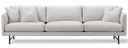 Calmo 3 seater Sofa 80 Metal base - Model 5623 / Fabric Ruskin 7757/33