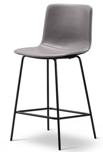 Pato 4 Leg Barstool Fully upholstered - Model 4307