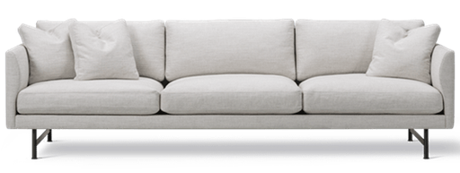 Calmo 3 seater 95 Metal base - Model 5653