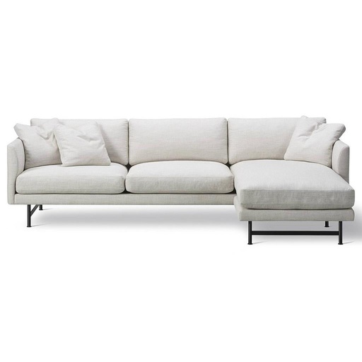 Calmo 3 seater Chaise 95 Metal base - Model 5655