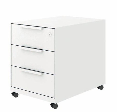 MBE mobile pedestal / White (Sold)