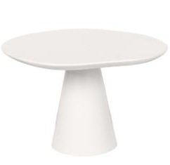 Cloud Side Table - Low / Polar white