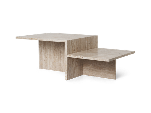 Distinct Coffee Table - Travertine
