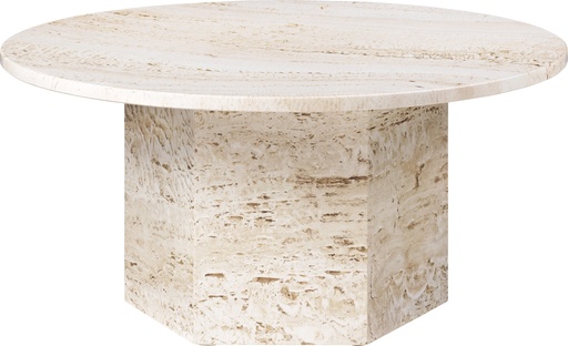 Epic Coffee Table - Round 80 / Neutral White