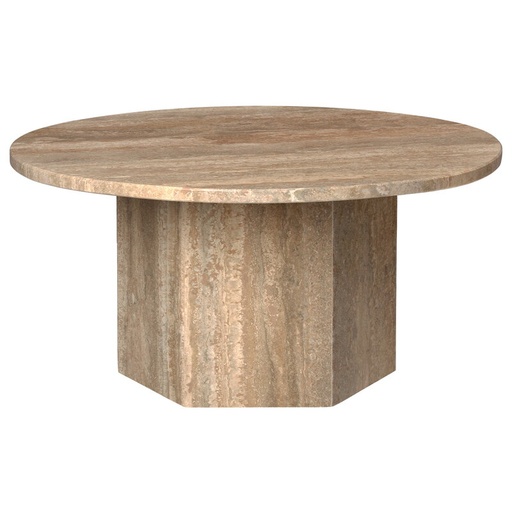Epic Coffee Table - Round 80 / Warm Taupe