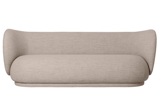 Rico Sofa 3-seater / Fabric Boucle Sand