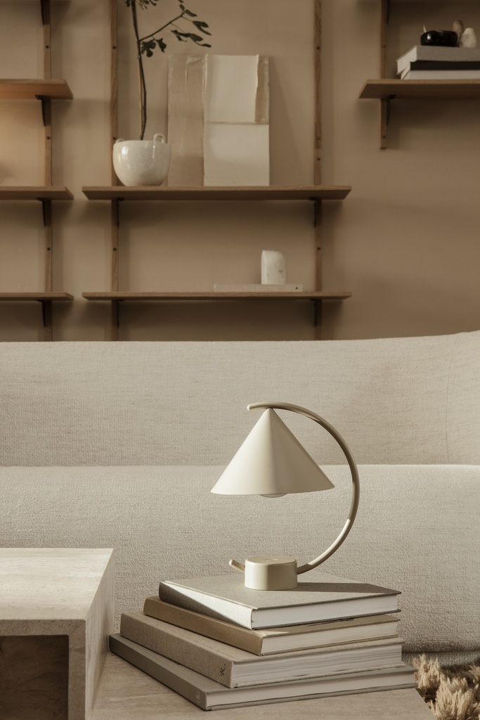 Meridian Portable Table Lamp / Cashmere