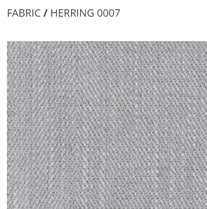 Cocoon Sofa 340 x 106 cm / Fabric Herring 17/Herring 07