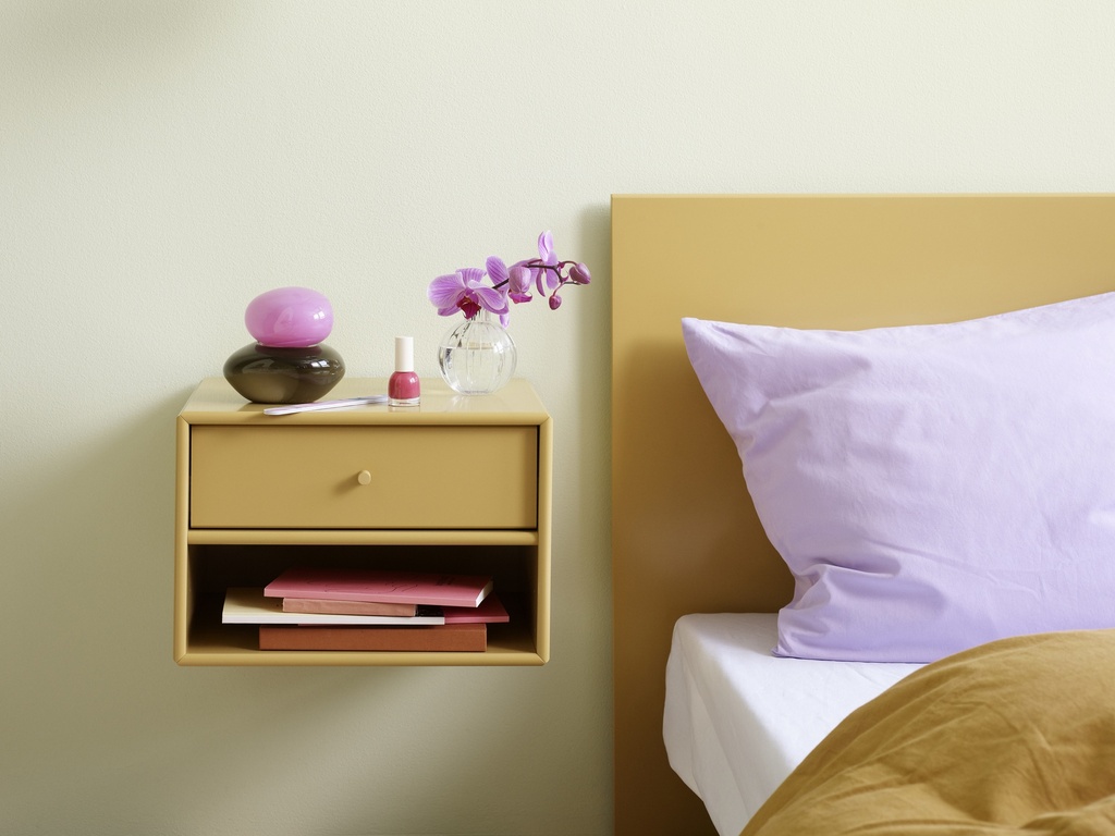Dash bedside shelf / Wall / Vanilla