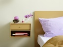 Dash bedside shelf / Wall / Vanilla