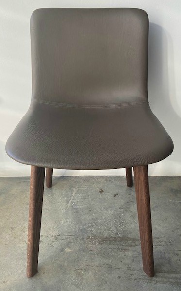 Pato Wood Fully upholstered - Model 4222 / Smoked oak / Leather 73 Clay
