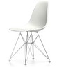 Eames Plastic Chair DSR / Chrome / White
