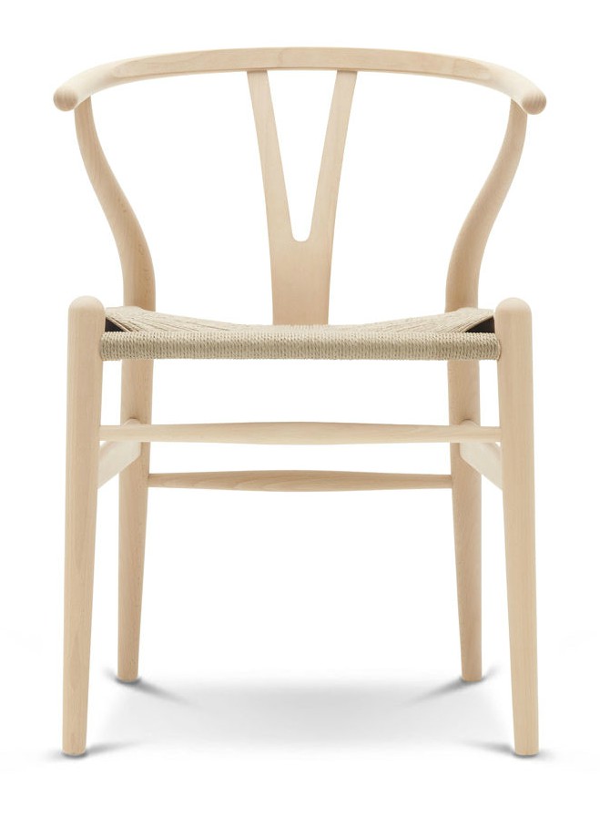 CH24 - Wishbone Chair / Beech soap / Natural paper cord