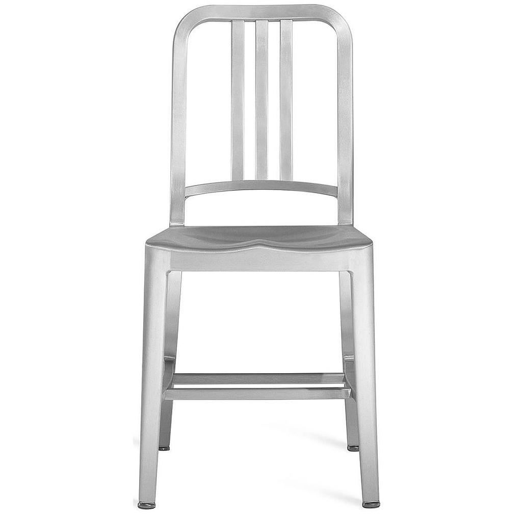 1006 Navy Chair - Hand-brushed