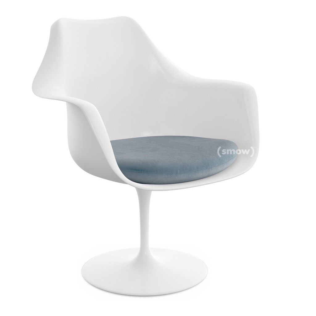 Tulip Armchair Swivel with seat cushion