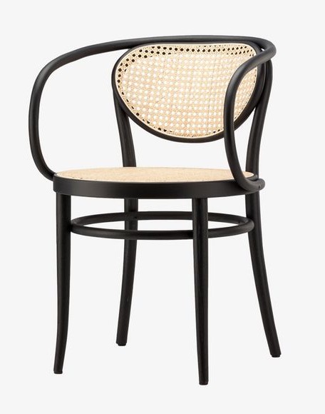 210 R Bentwood Armchair - Black