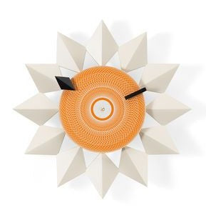 Diamond makers clock - White