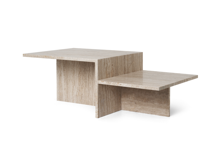 Distinct Coffee Table - Travertine