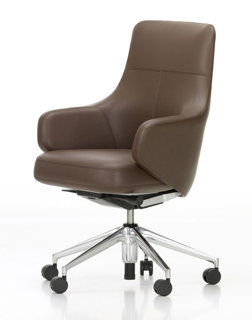 Grand Executive Lowback / Leather Premium Marron