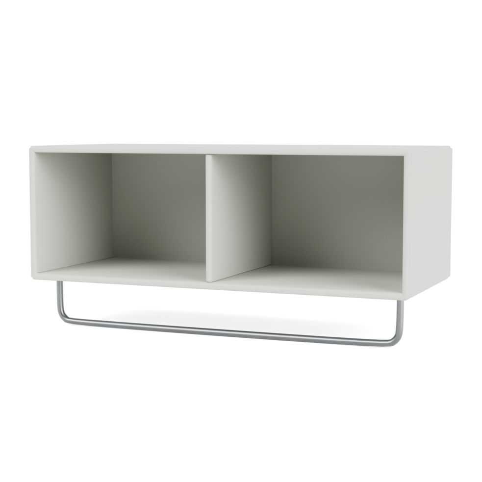 COAT shelf with clothes rack