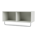COAT shelf with clothes rack