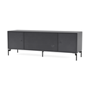 Octave III TV & Sound unit / Legs / Coal-Black