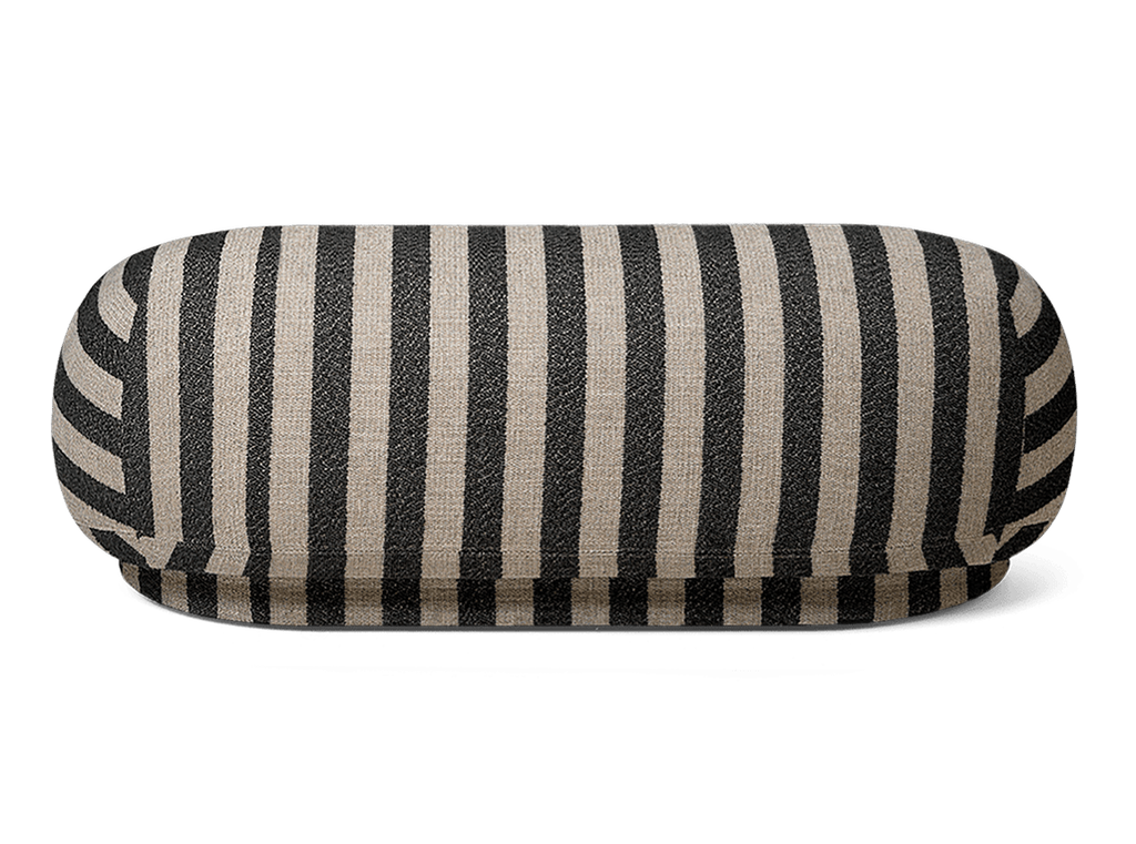Rico Ottoman / Fabric Louisiana