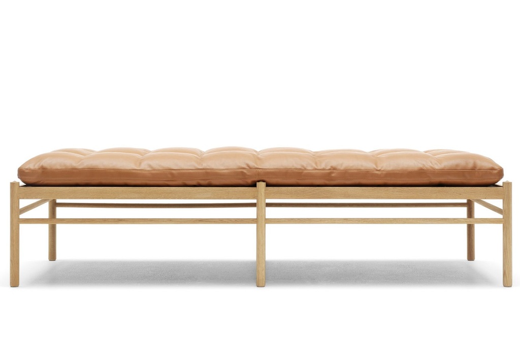 OW150 - Daybed / Oak oil / Leather Sif 95