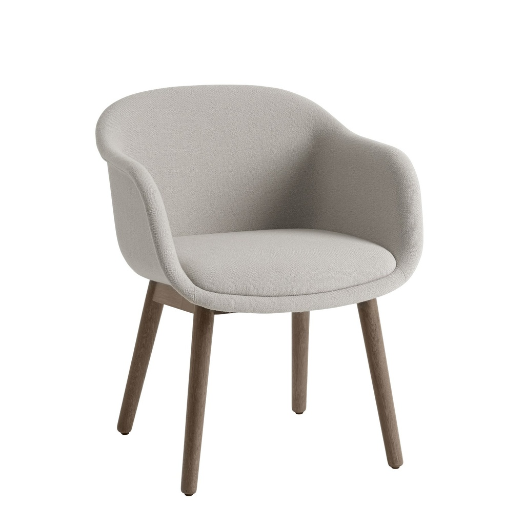 Fiber Conference Armchair / Dark Oak / Kvadrat Remix 3 133