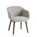 Fiber Conference Armchair / Dark Oak / Kvadrat Remix 3 133