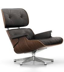 Eames Lounge Chair - Black-pigmented walnut
