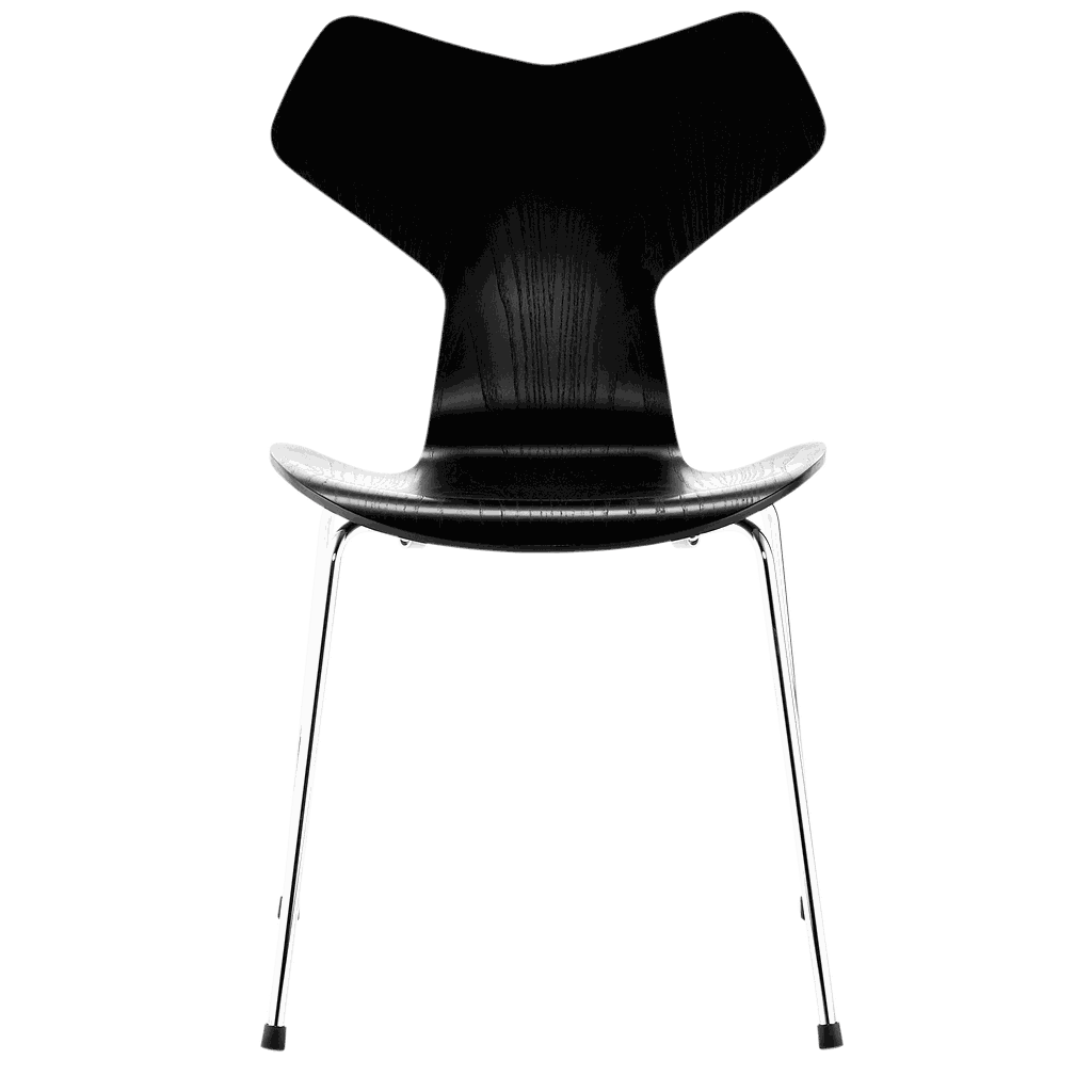 3130 - Grand Prix Chair Front upholstered-Oak and Walnut