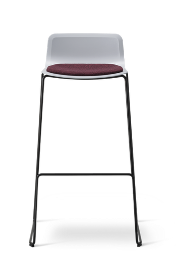 Pato Stool Sledge Seat upholstered - Model 4311
