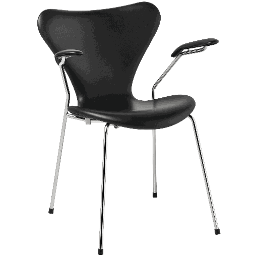 3207 - Series 7 Armchair Front upholstered-Coloured ash