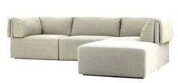 Wonder Sofa - 3-seater with chaise longue