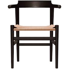 pp68 / Black lacquer / Natural paper cord