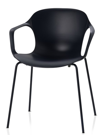 KS60 - Nap Armchair / Chrome / White