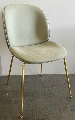 Beetle Dining Chair - Fully upholstered - Brass - Backhausen Solo M8797A01 9