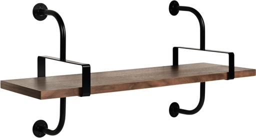 Demon Shelf 95 - 2 brackets / 1 shelf / American walnut