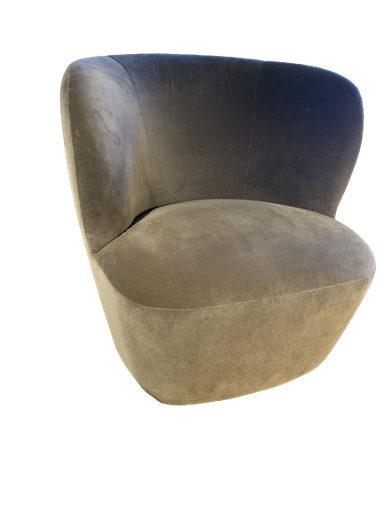 Stay Lounge Chair - Small / Returning swivel / Kvadrat Harald 3 242