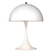 Panthella 160 Portable / White opal